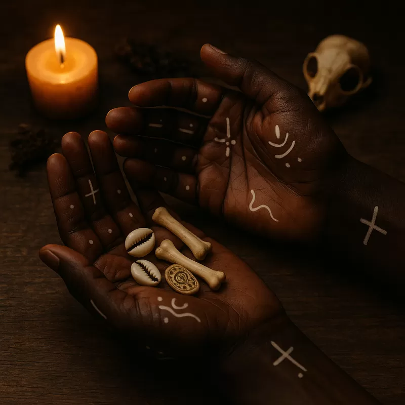 Oráculo de Ossos: A Voz Viva da Ancestralidade.